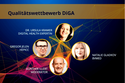 Qualitätswettbewerb DiGA: Live Talk zur anwendungsbegleitenden Erfolgsmessung